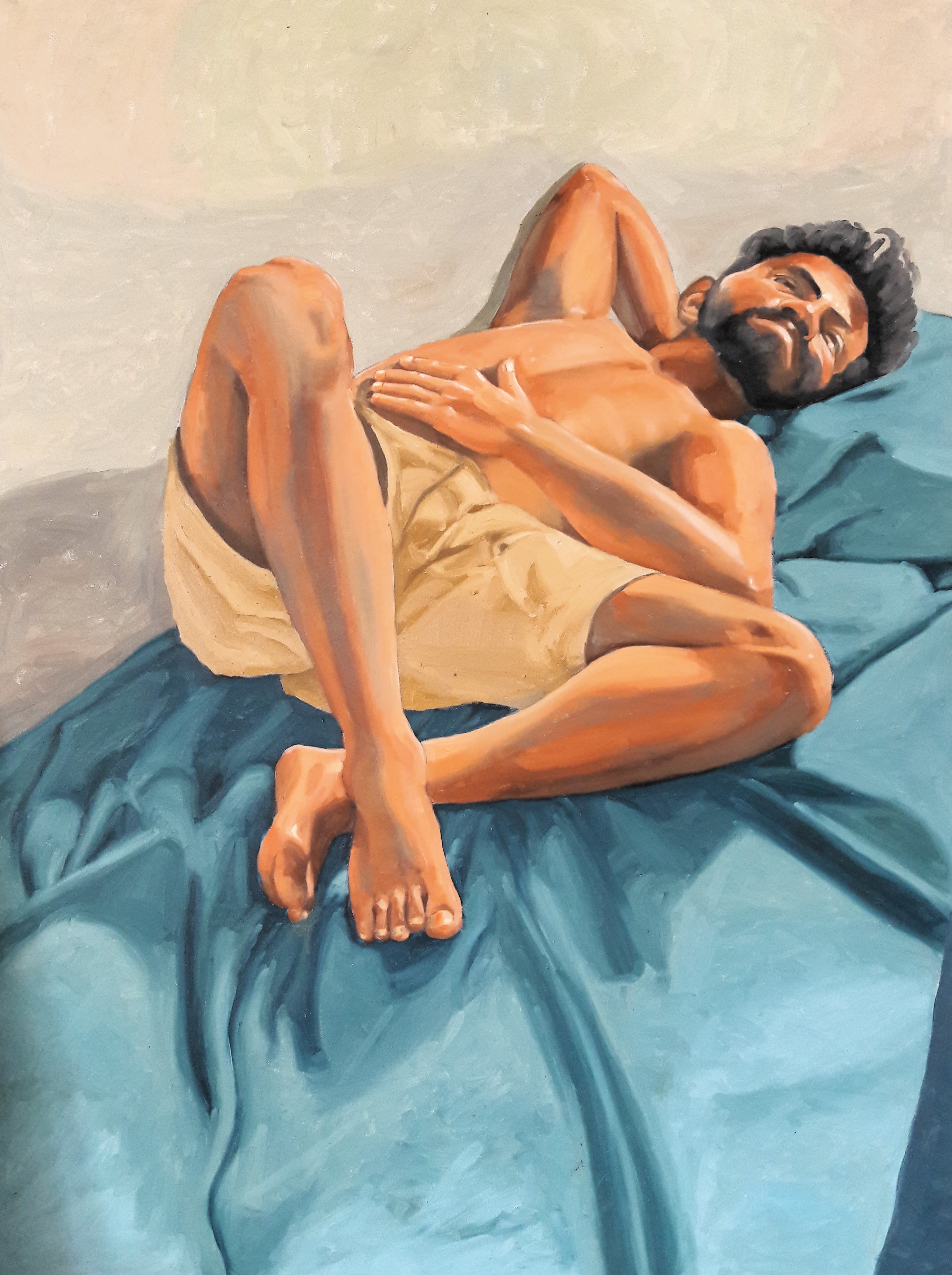 Acrylic painting on canvas